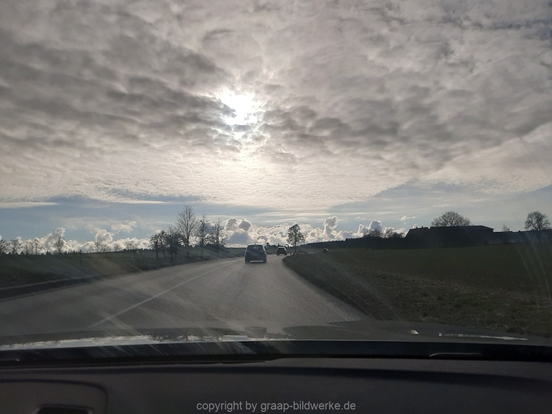 26.12.2020 - Während der Autofahrt